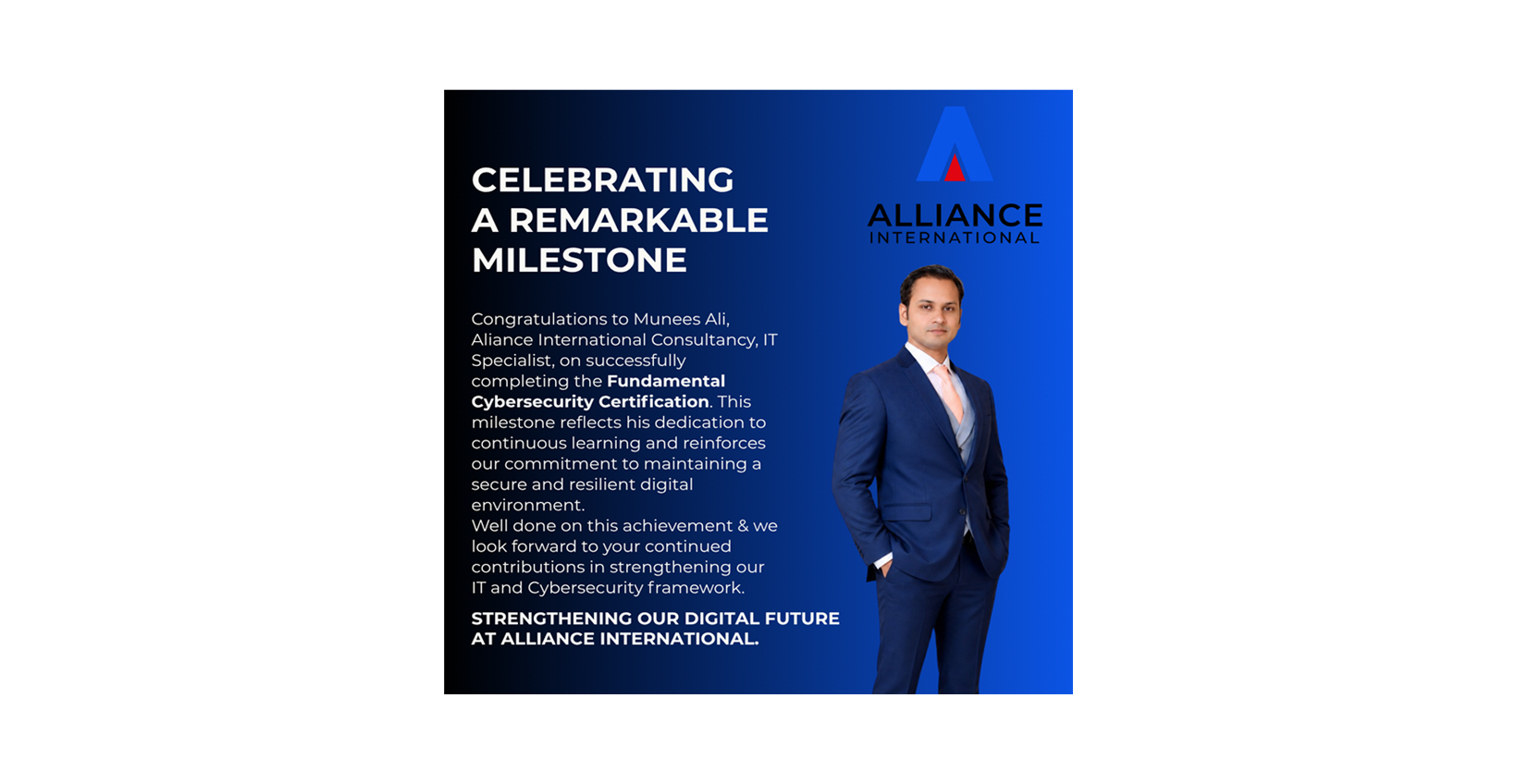 Celebrating a remarkable milestone