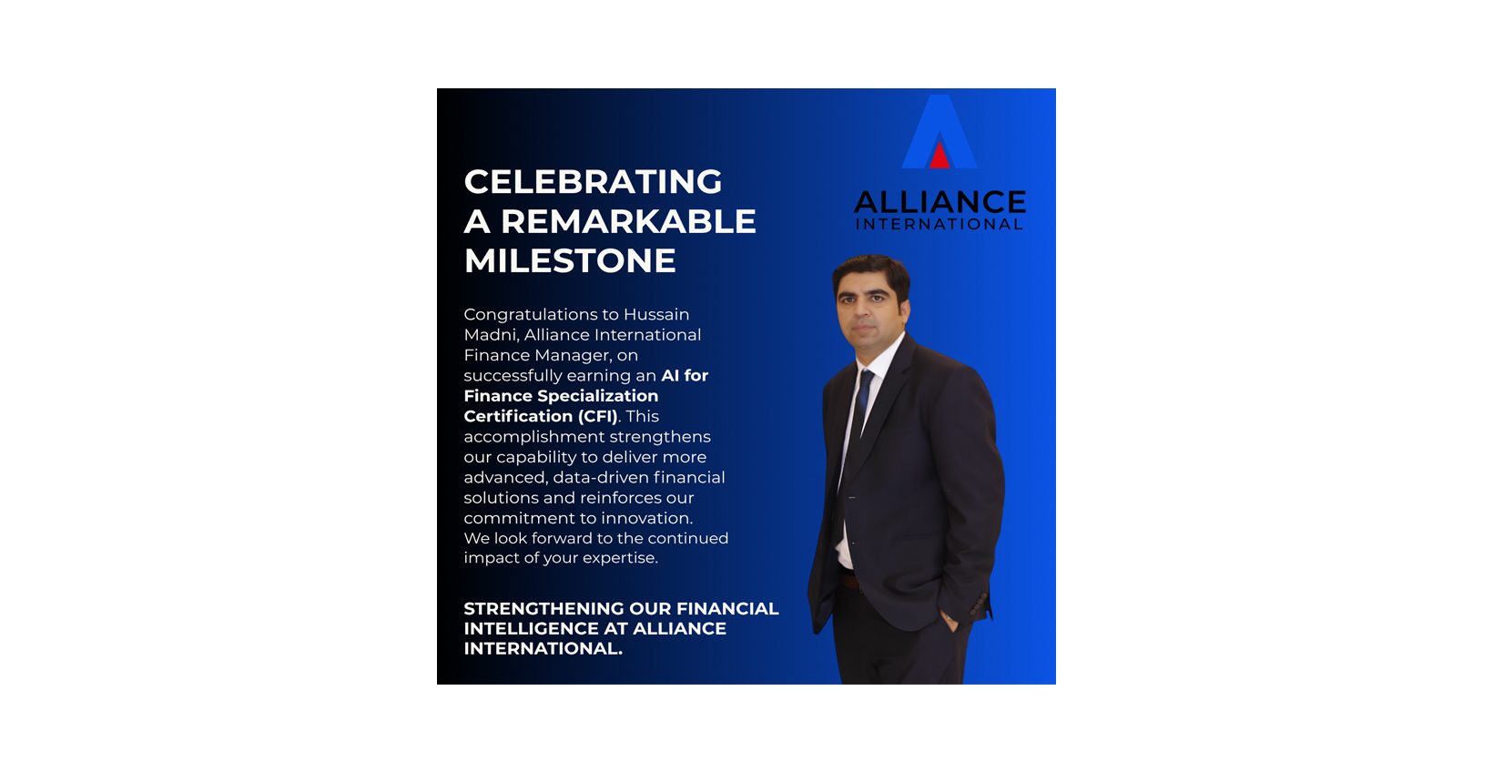 Celebrating a remarkable milestone